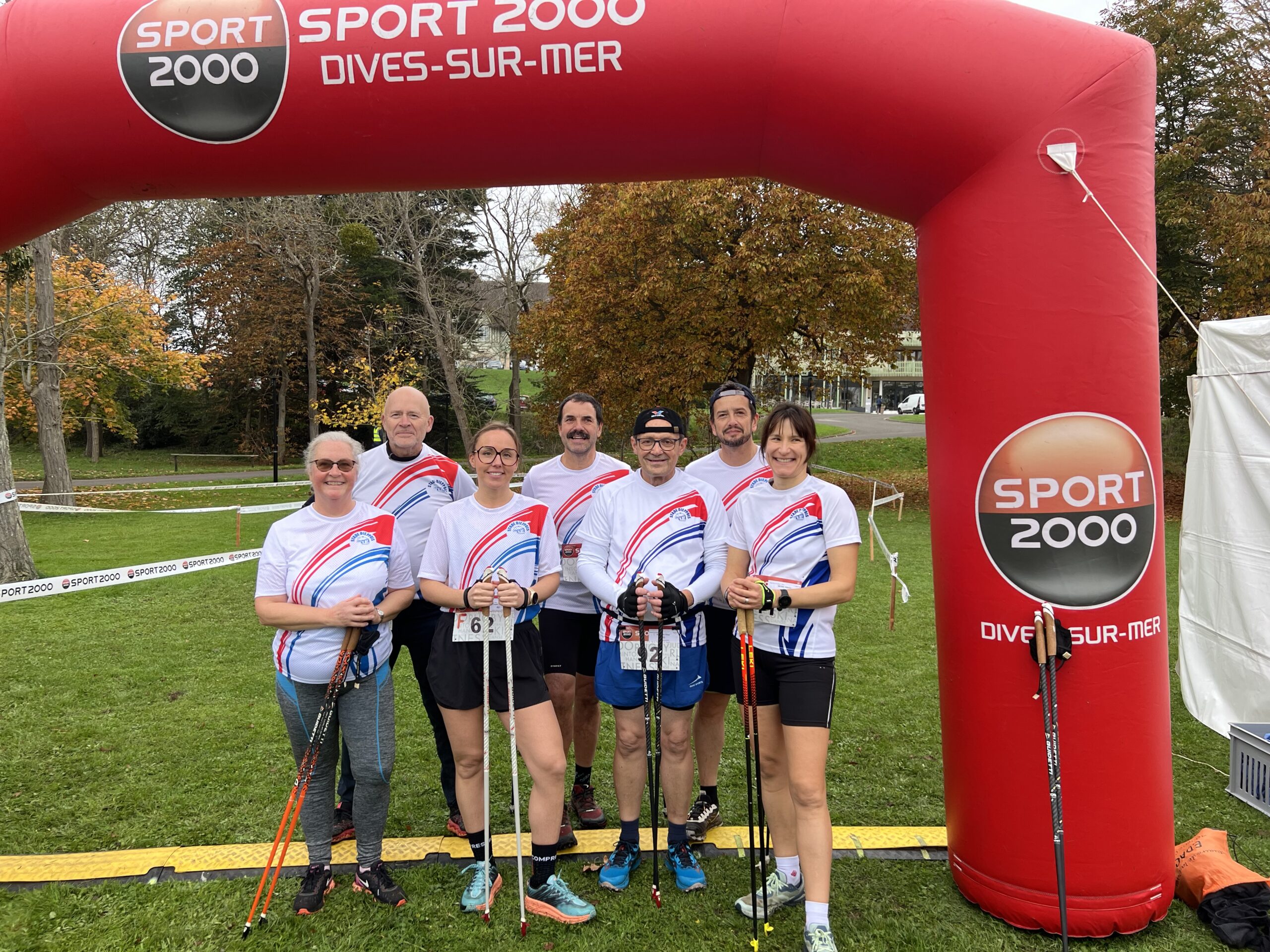 Le Stade Dieppois en force et avec brio à la Sweet home Nordic à Cabourg !