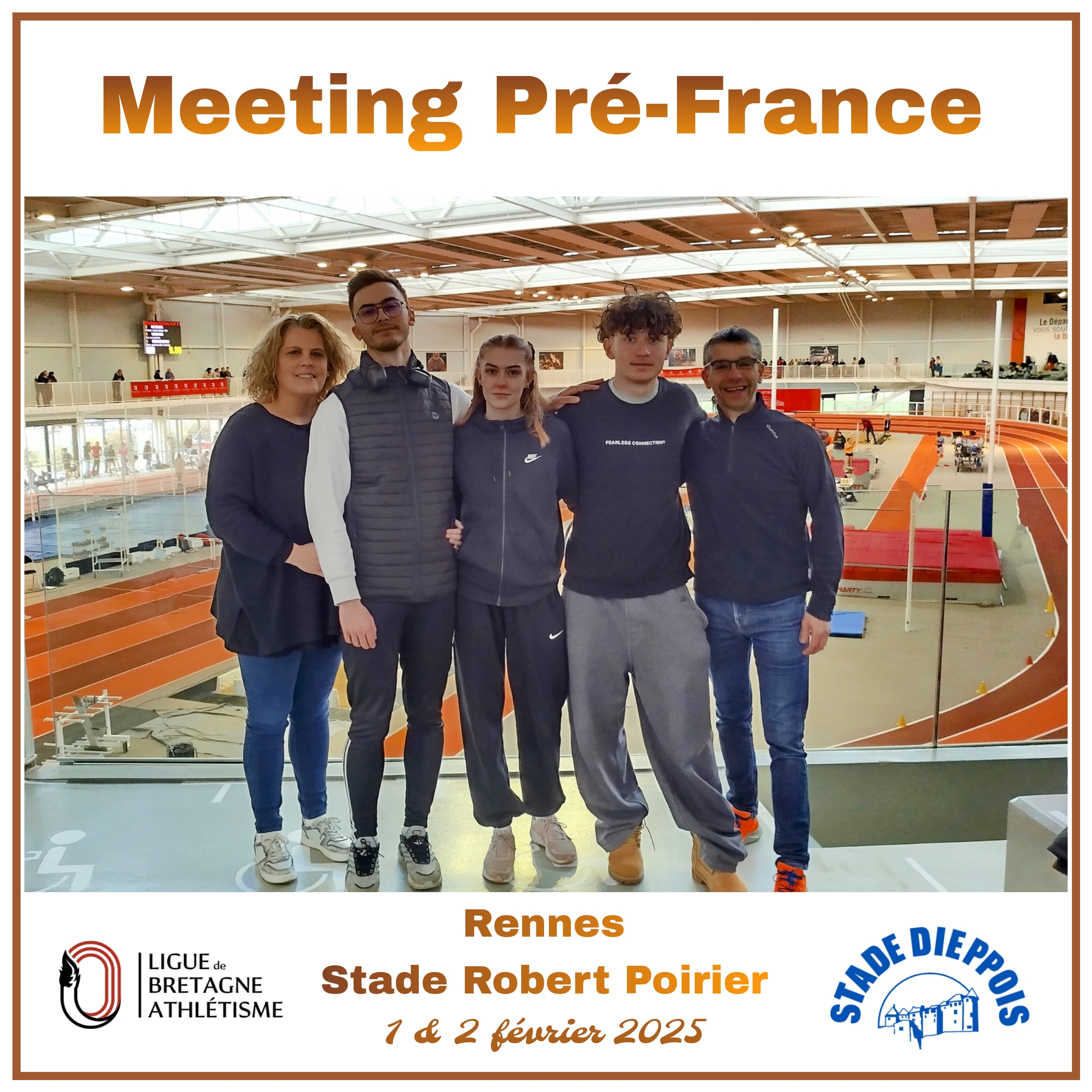 Meeting Pré-France : de belles performances pour nos sprinters !