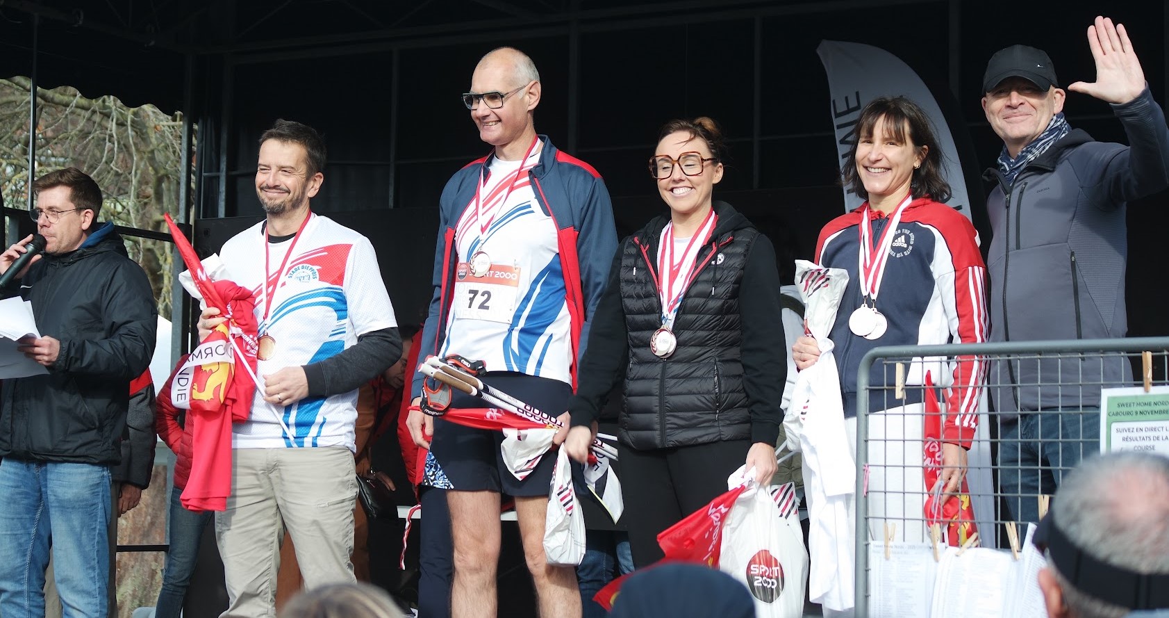 Le Stade Dieppois rafle « presque » tout au championnat de Normandie de marche nordique !