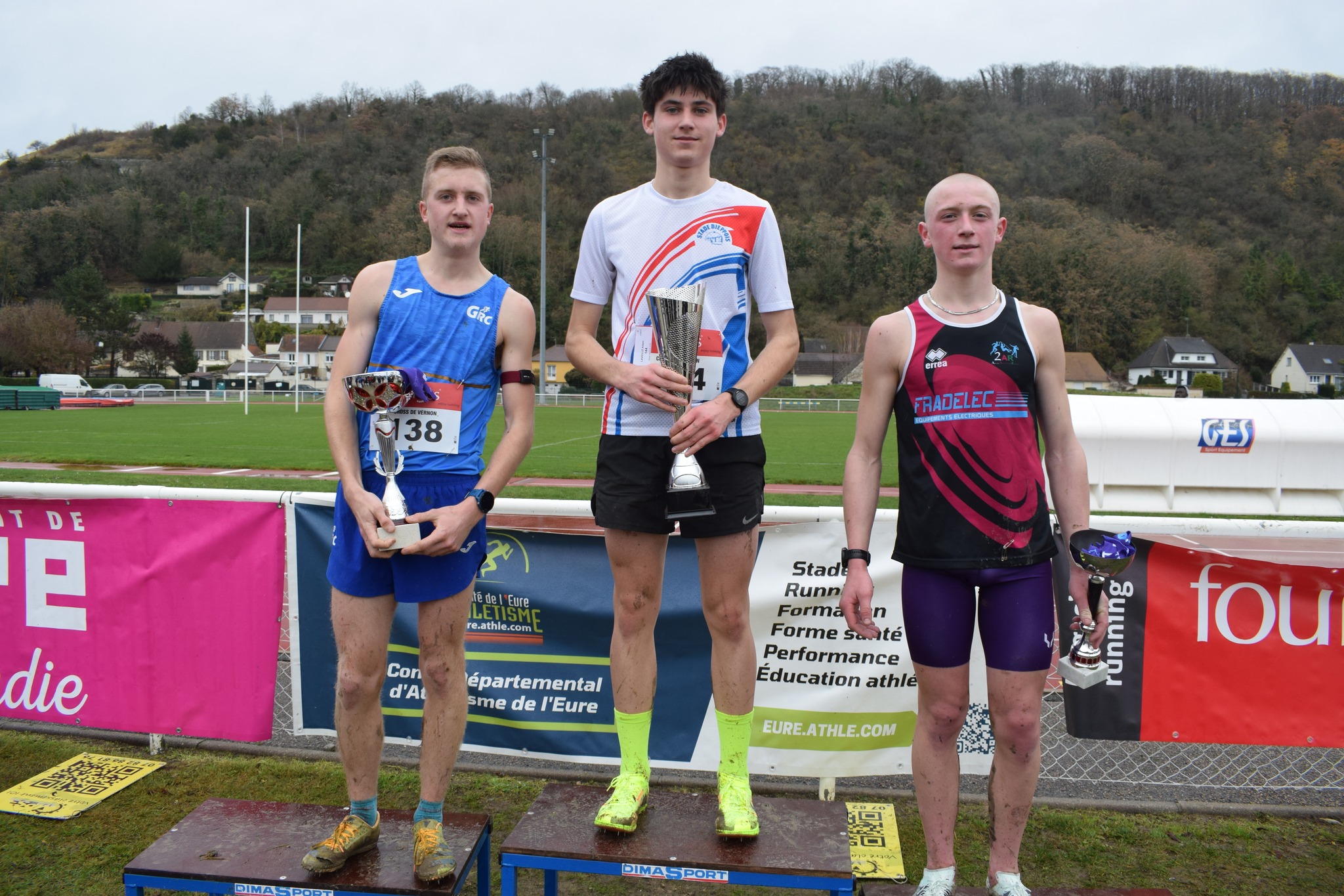 Nos jeunes athlètes ont brillé au cross de Vernon !