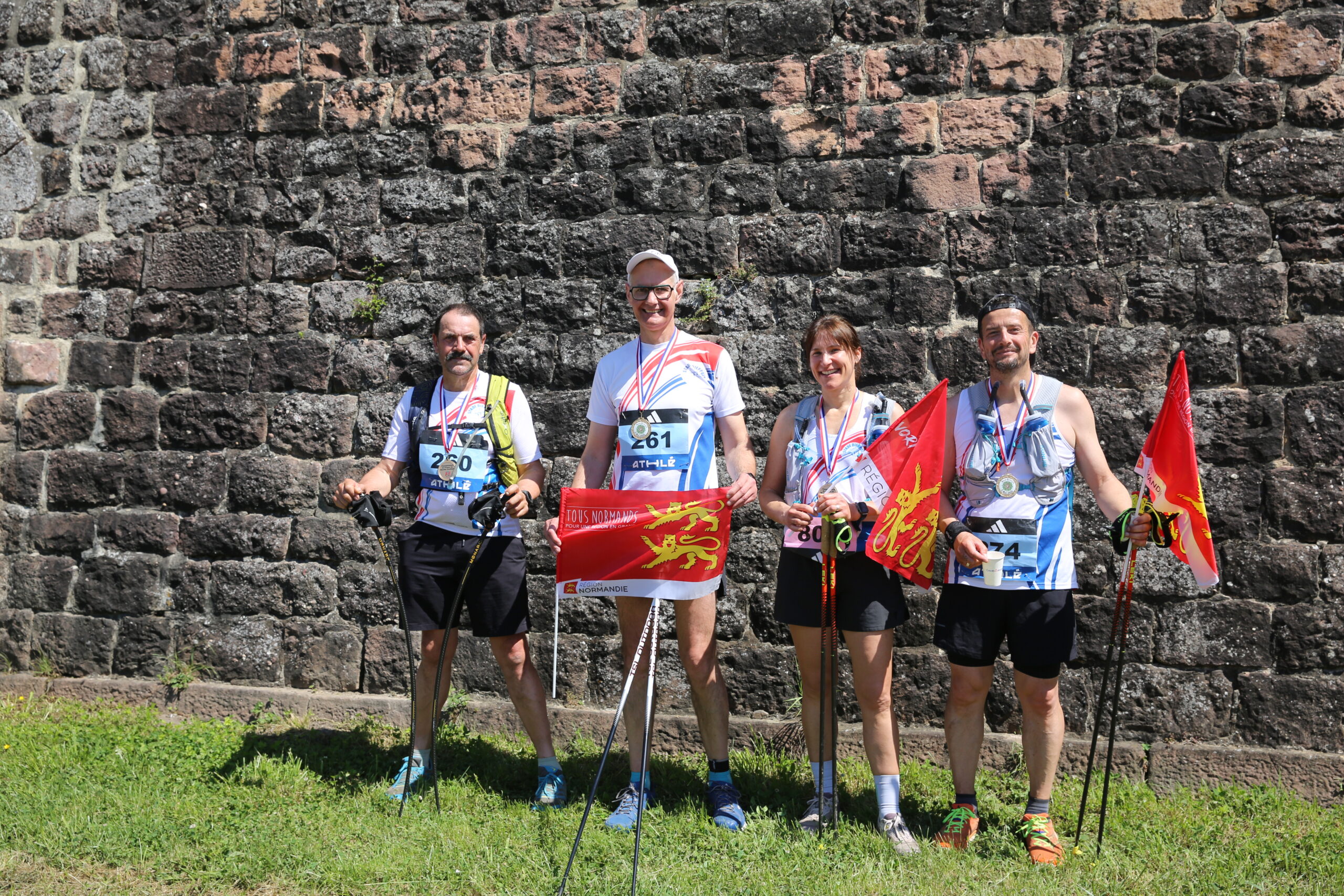 Marche nordique : le Stade Dieppois brille aux Championnats de France à Neuf-Brisach